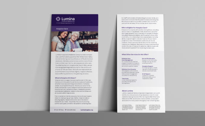 Lumina Collateral; Hospice Insert