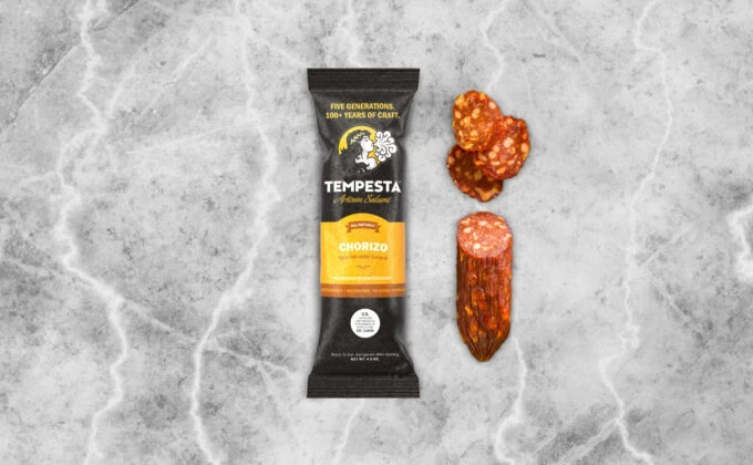 Tempesta Flow Wrap Packaging - Chorizo