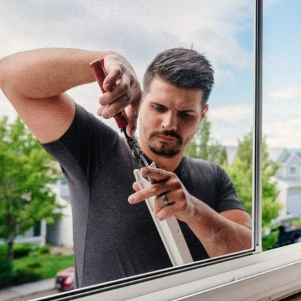 DaBella Environmental Portraits; Window Repair by Contractor