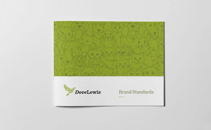 DoveLewis, Brand Guidelines Cover