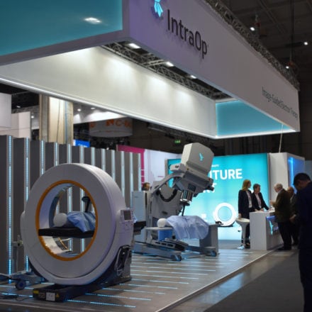 IntraOp Tradeshow Design, Front View