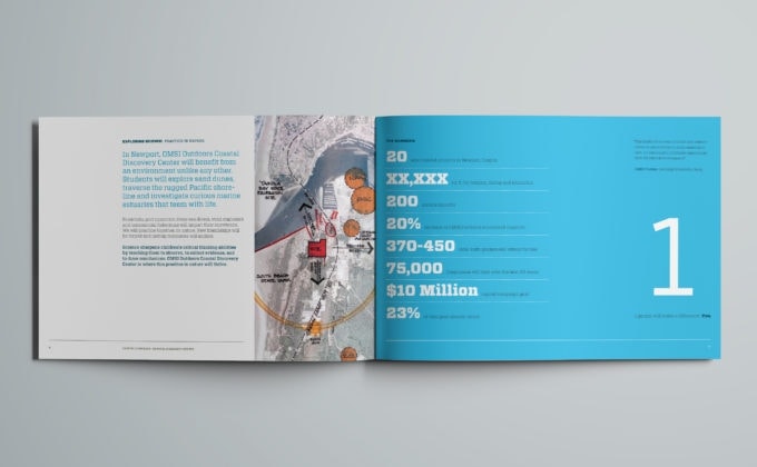OMSI Capital Campaign Materials Brochure Spread