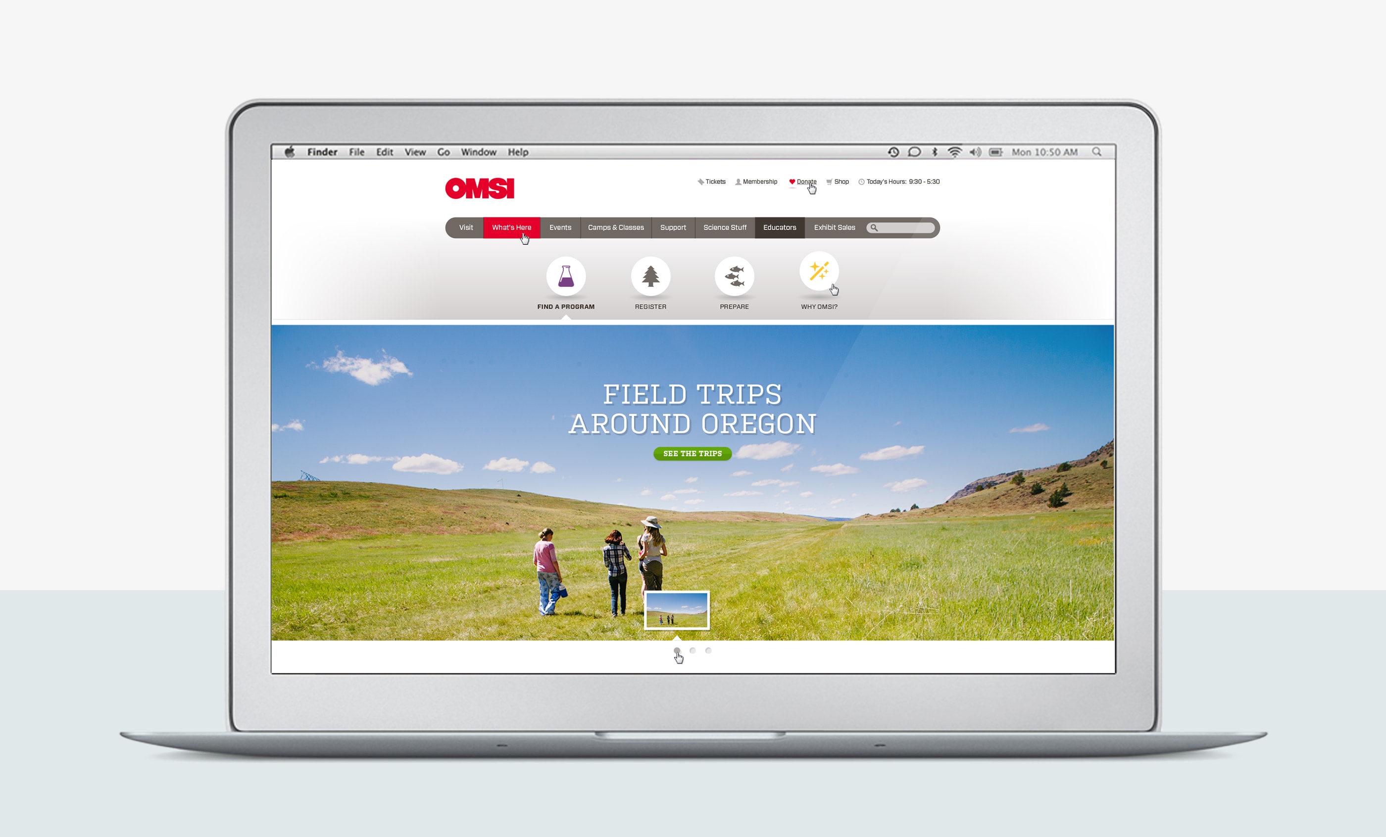 OMSI Edu Website