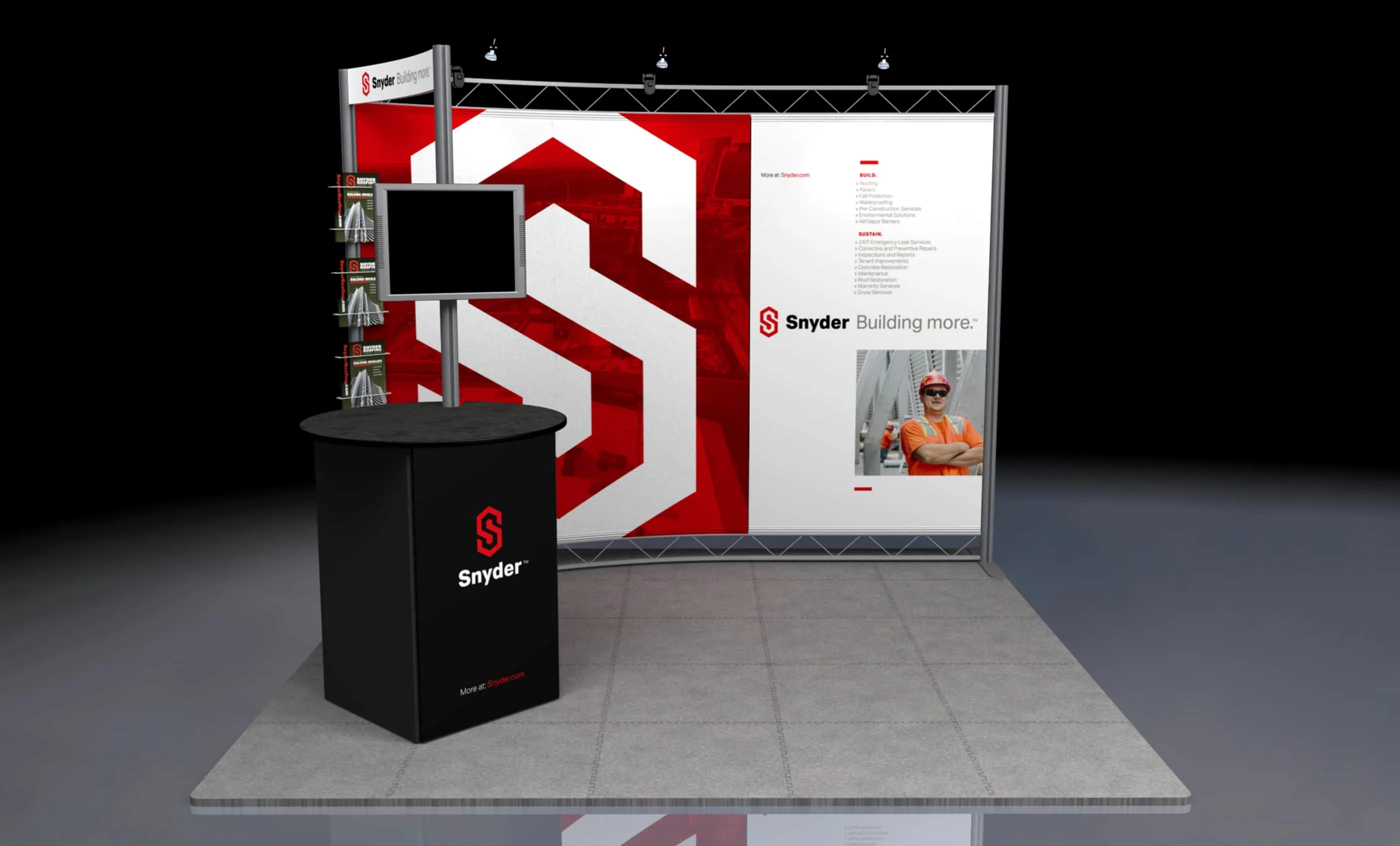 Snyder Tradeshow Rendering, Closeup