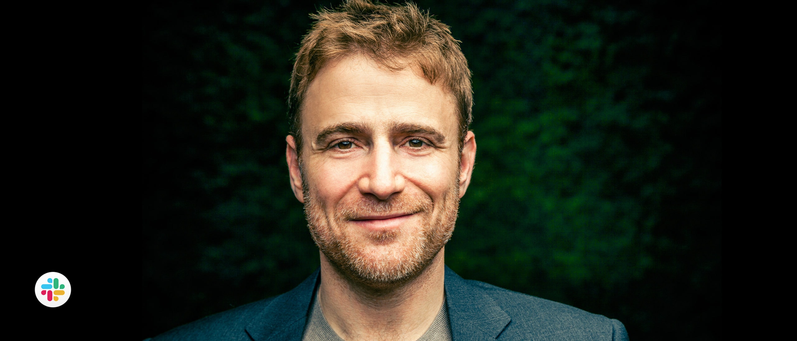 Portrait of Stewart Butterfield, CEO and co-founder